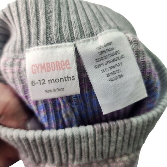 Gymboree Baby Girl 100% Cotton Knit Pants Size 6-12 Months - Picture 7 of 7